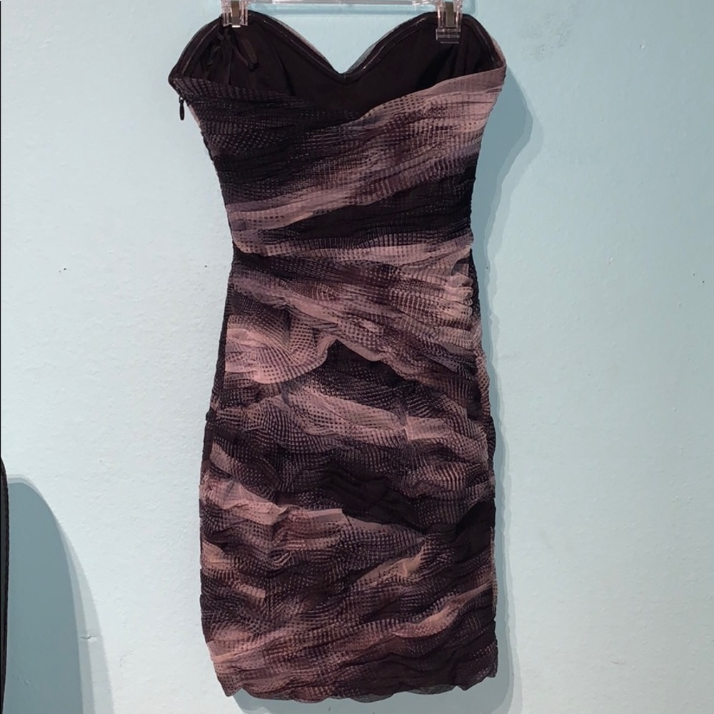 BCBG MAXAZIRA STRAPLESS DRESS - Picture 2 of 4
